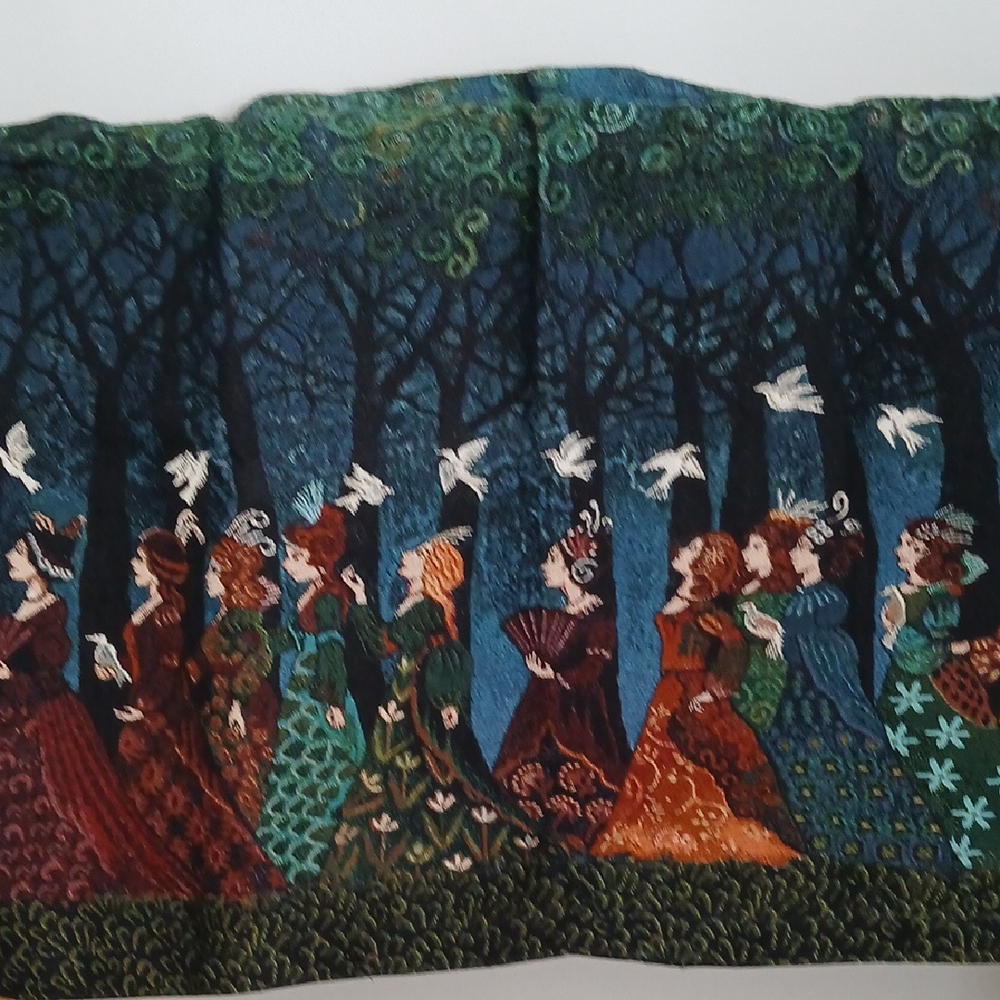 Galesong "Women Of The Sacred Grove" Wallhanging